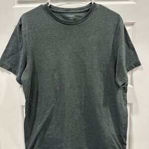 J. Crew Men's Charcoal Short Sleeve Tee